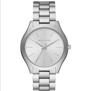 Silver Micheal Kors watch